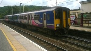 Class 150 at Keighley