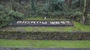 Ingrow West Sign