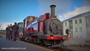 Palmerston & Britomart on the Ffestiniog Railway