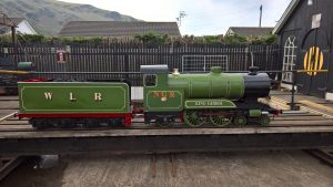 Pfince Edward of Wales at Fairbourne