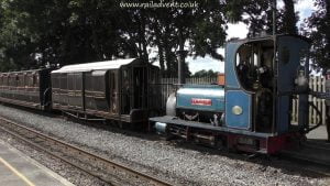 Britomart at Dinas on the Welsh Highland Railway