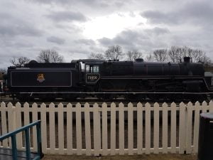73050 on the Turntable at Wansford Station at the Nene Valley Railway