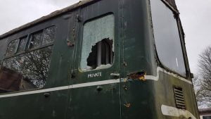 Damage Caused To Diesel Loco at the Telford Steam Railway