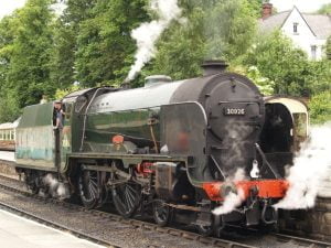 No. 926 Repton at Grosmont on the North Yorkshire Moors Railway