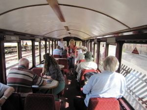 Inside the launch of the new carriage 