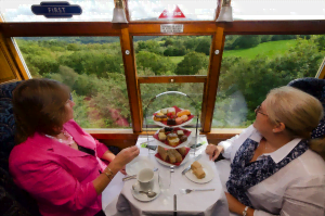 Luxury Afternoon Tea // Credit: Ffestiniog Railway