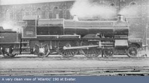 Saint No. 190, in 4-4-2 'Atlantic' formation, at Exeter Credit: The Saint Project website