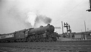 B2 61671 "Manchester City" in July 1951 Credit The B17 Steam Locomotive Trust