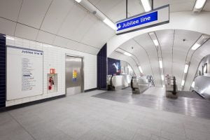 Bond Street Tube Station Escalators
