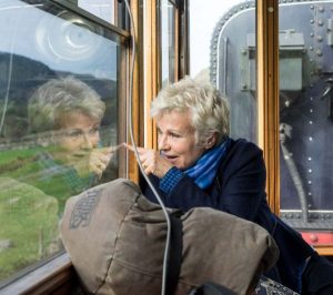 Julie Walters to visit the Ffestiniog and Welsh Highland Railways