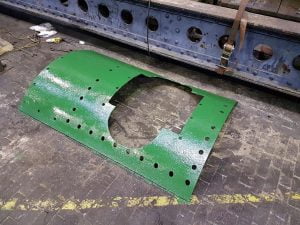 The Sacrificial Plate for 2999 "Lady of Legend" // Credit Didcot Railway Centre
