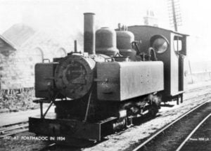 590 in 1934 // Credit Welsh Highland Heritage Railway