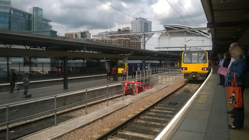 Class 144 at Leeds Station 144017