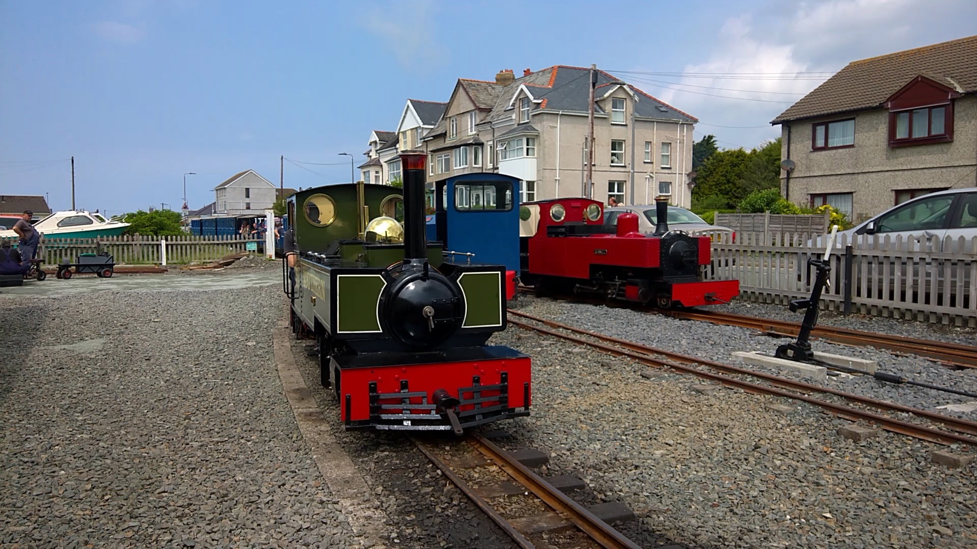 Yeo & Russell on the Fairbourne Railway Centenary of Steam Gala