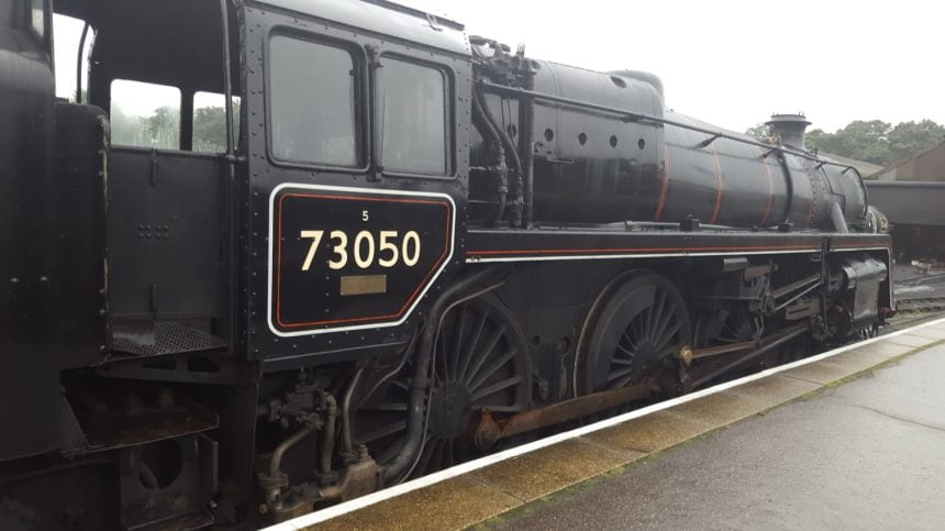 73050 at Wansford on the Nene Valley Railway