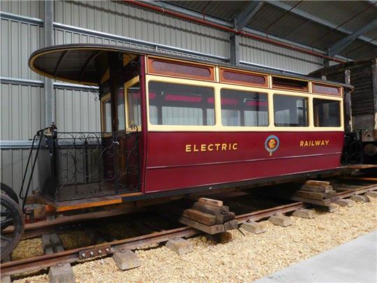 Ryde Pier Tram at the Isle of Wight Railway