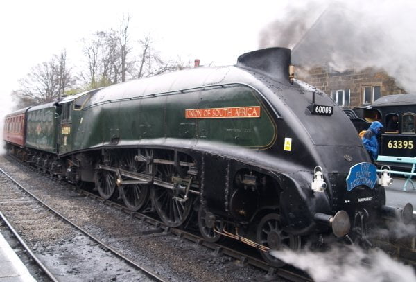 60009 Union of South Africa at Grosmont on the North Yorkshire Moors Railway