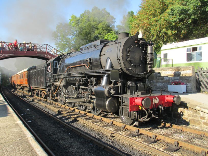 6046 at Goathland on the North Yorkshire Moors Railway