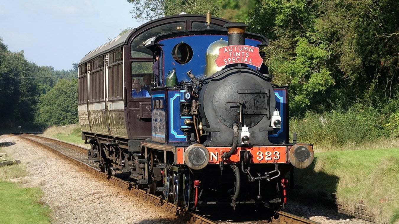 No. 323 Bluebell // Credit: Bluebell Railway
