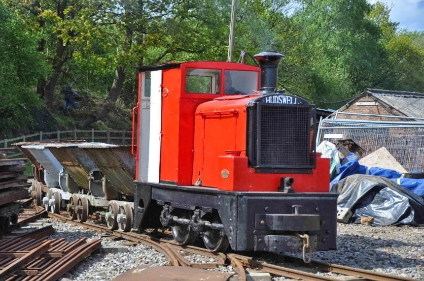 Hudswell D558 // Credit: Amerton Railway