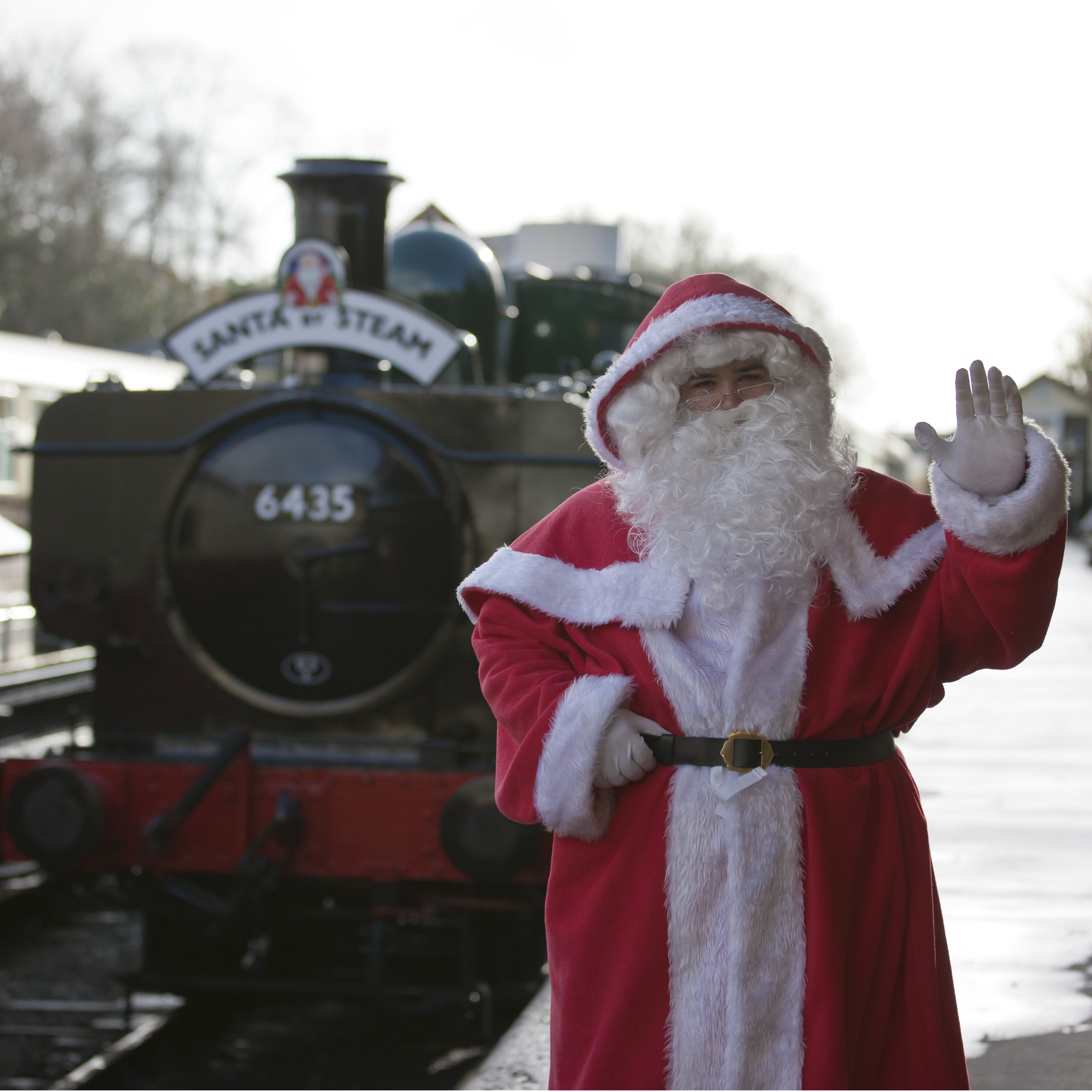 Santa is looking for a new helper // Credit: Bodmin & Wenford Railway