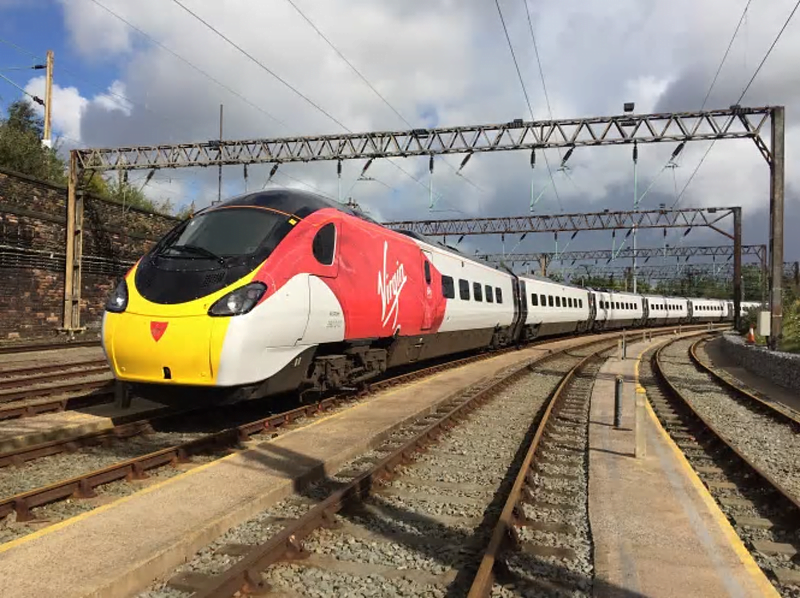 New look Pendolino // Credit: Virgin Trains