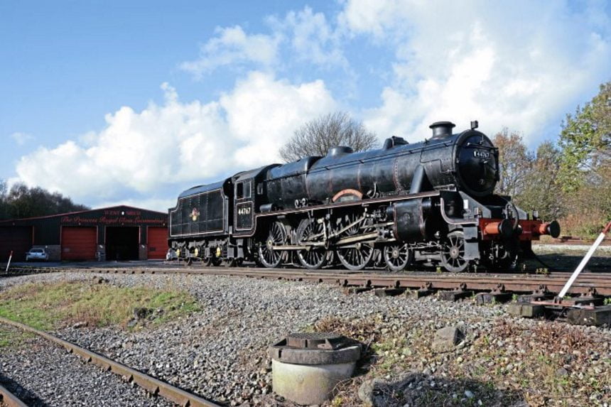 44767 "George Stephenson" // Credit: Brain Sharpe and Heritage Railway Magazine
