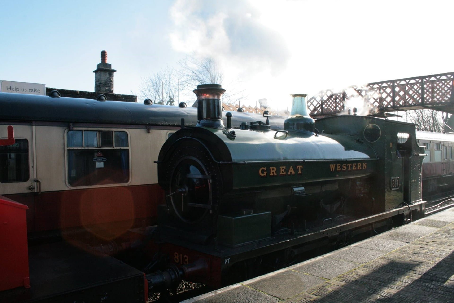 813 at Severn Valley Railway Credit GWR 813 Preservation Fund FB Page