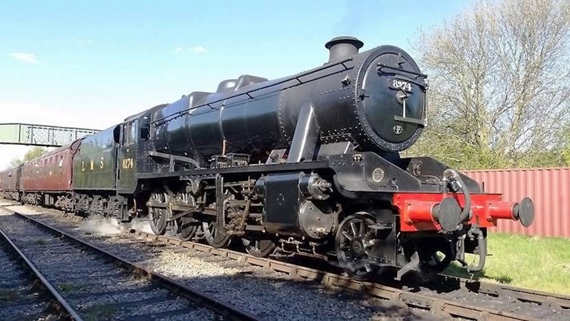 LMS 8F 8274 // Credit: Great Central Railway Nottingham FB Page