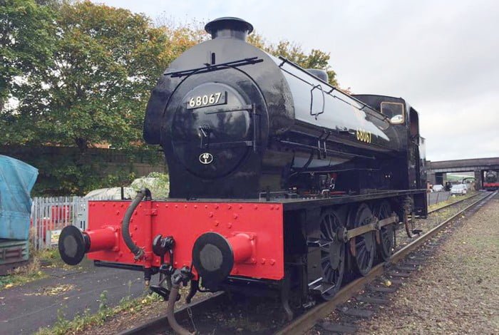 Steam Locomotive 68067 at the Great Central Railway -- Steam Trains