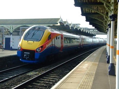 East Midlands Trains 222013 at Kettering