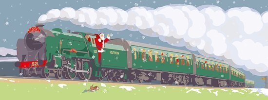 Mid Hants Railway Watercress Line Santa Special