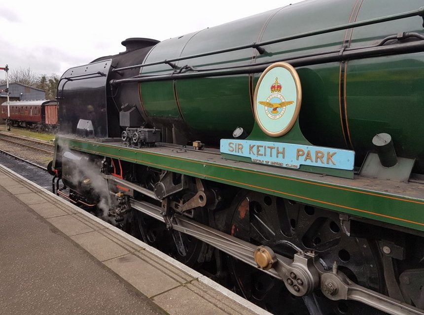 34053 "Sir Keith Park" at Wansford Station // Credit Jamie Duggan