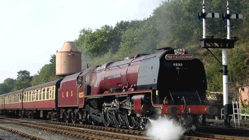 6233 Duchess of Sunderland on the Severn Valley Railway // Credit Severn Valley Railway