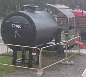 72010 "Hengist" Smokebox and Cab at the Great Central Railway Credit The Clan Project, building 72010 Hengist FB Page