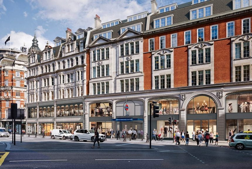 Knightsbridge Tube Station will be step free by 2020