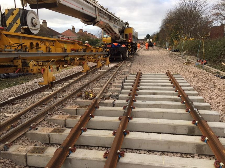 Essential rail upgrade work in Rhyl is complete