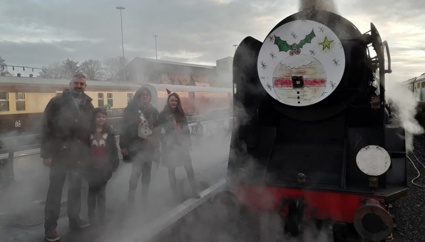 Severn Valley Railway Christmas Pudding headboard