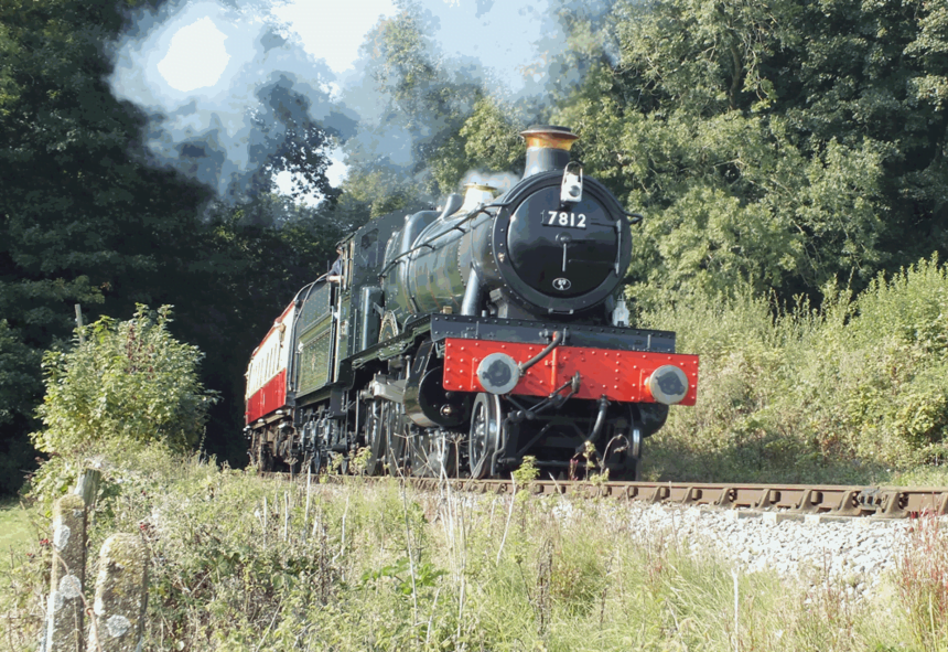 7812 "Erlestoke Manor" on the Severn Valley Railway // Credit Erlestoke Manor Fund website
