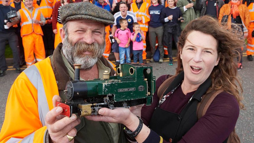 Dick Strawbridge is set to make history with the biggest little railway in the world on Channel 4