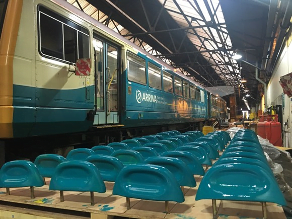 Arriva Trains Wales refurb valley network trains