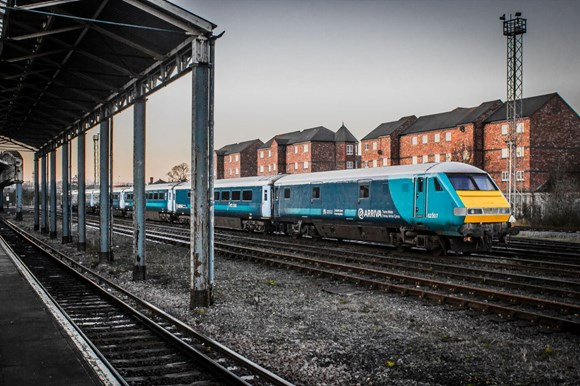 Gerald is off to the Sales with Arriva Trains Wales