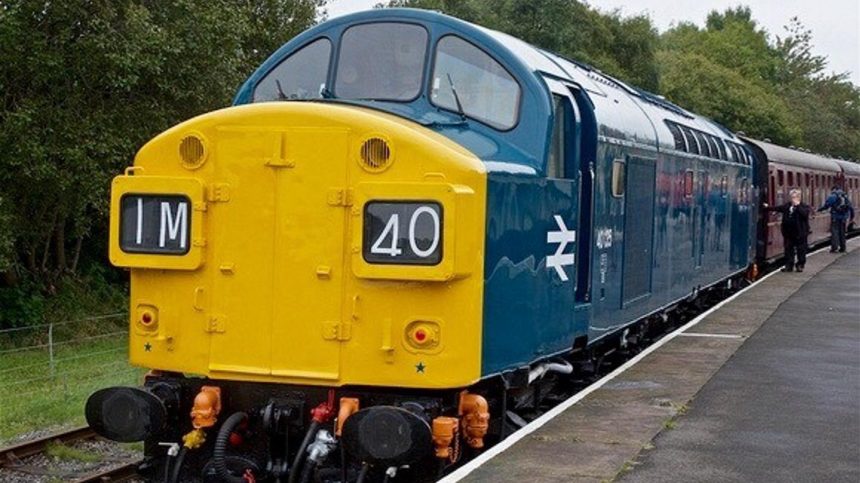 Class 40 No. 40135 // Credit Severn Valley Railway