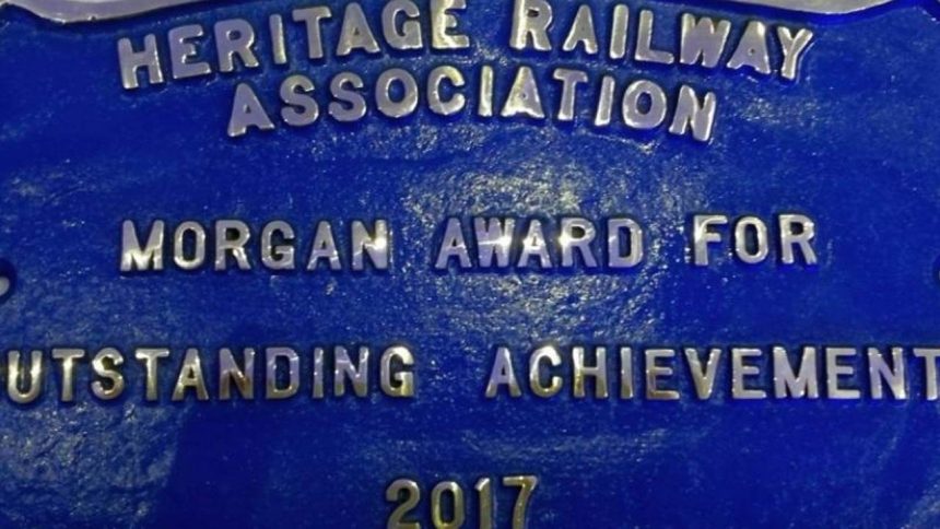 Lynton and Barnstaple railway win Morgan award for steam locomotive Lyn