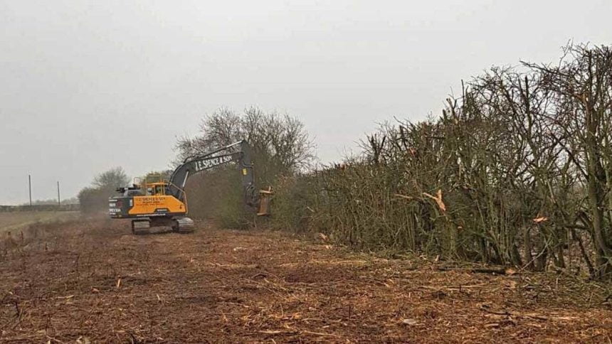 Lincolnshire Wolds Railway begin clearing track bed of extension