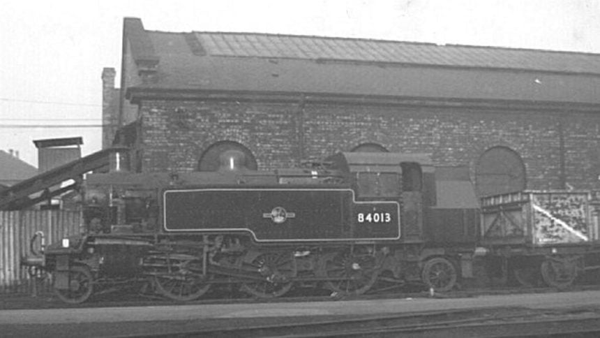 Standard class 2 steam locomotive