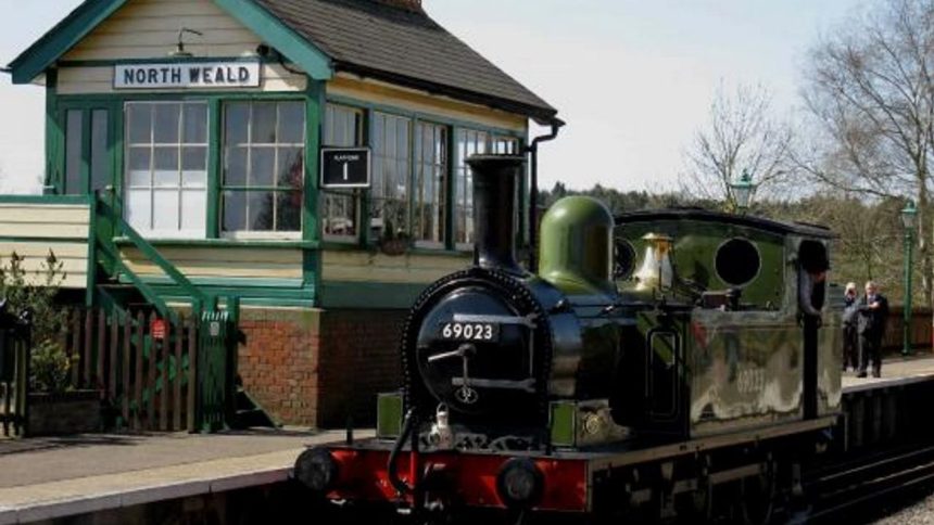 North Wealds on the Epping Ongar Railway