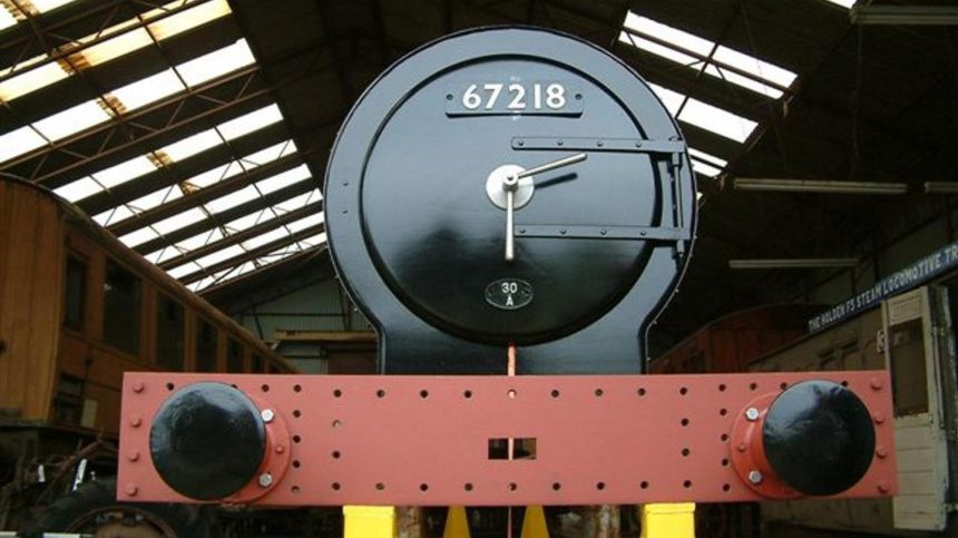 Buffer Beam and Smokebox Front // Credit The Holden F5 Steam Locomotive Trust