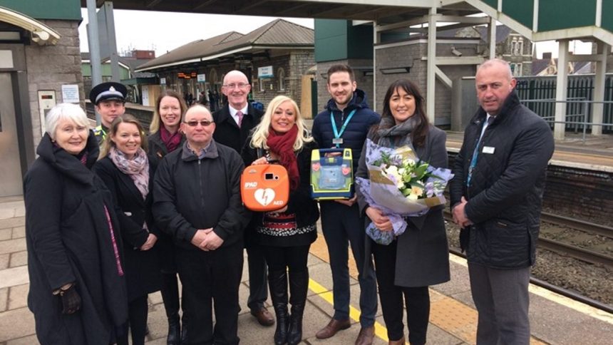 defibrillator replaced thanks to fantastic donation by Welsh Hearts