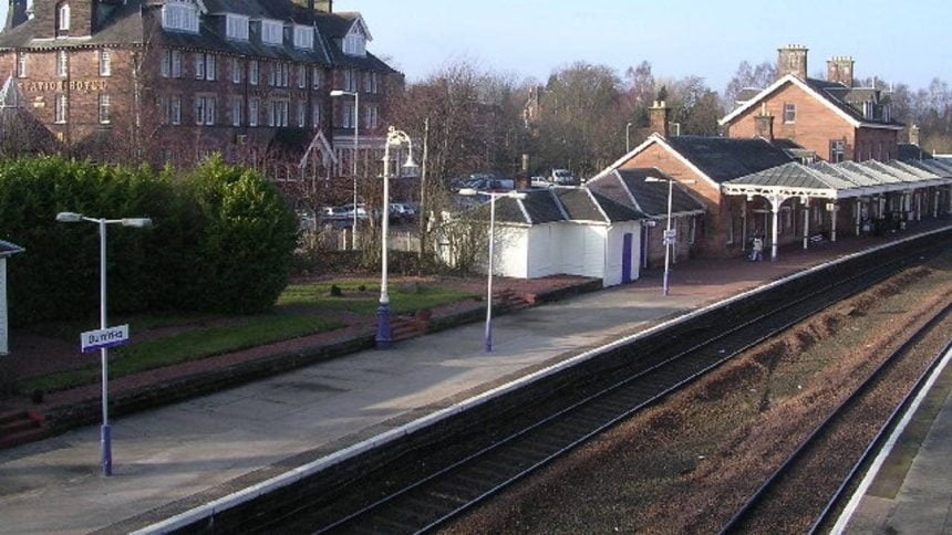 Dumfries railway station